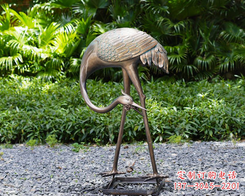 商丘仙鹤雕塑喷泉