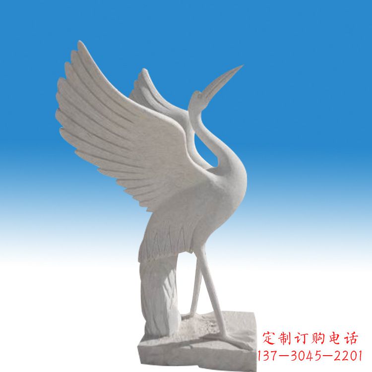 商丘仙鹤砂岩雕塑