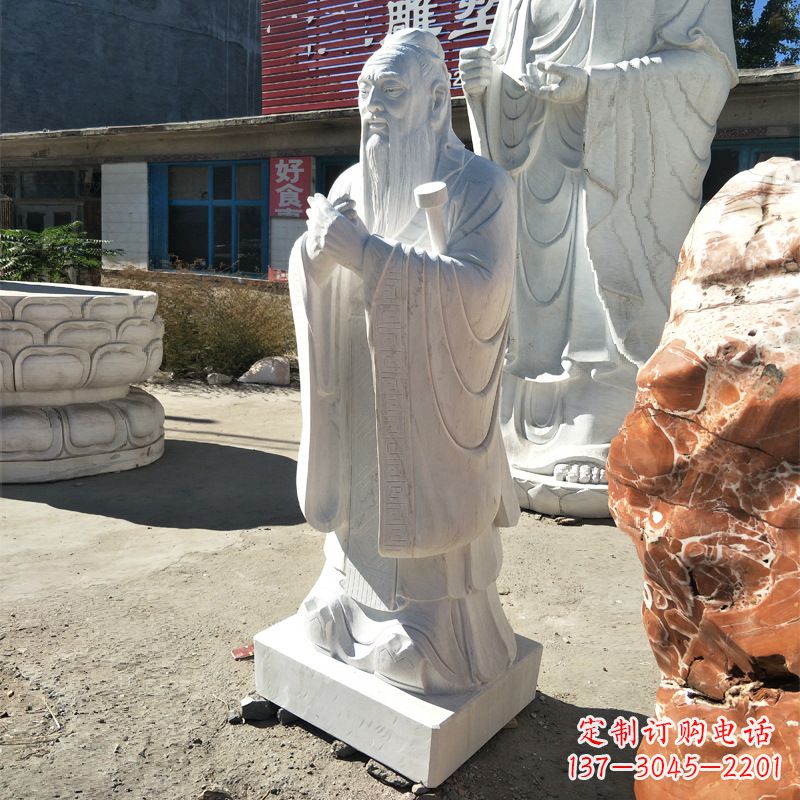 商丘校园孔子像雕塑