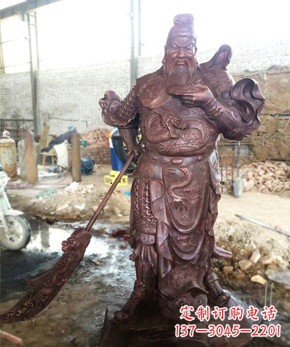商丘义薄云天关公像