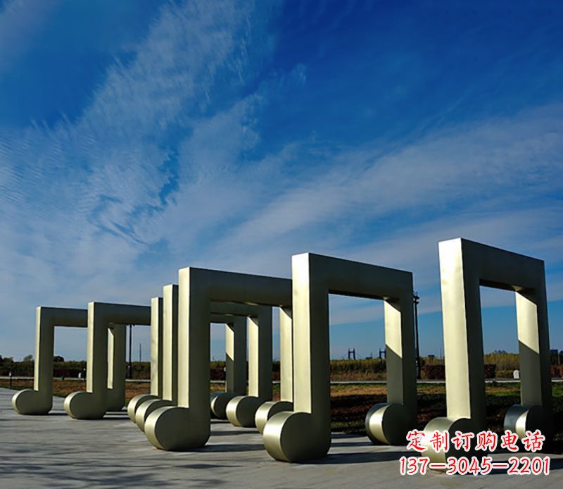 商丘音符雕塑户外