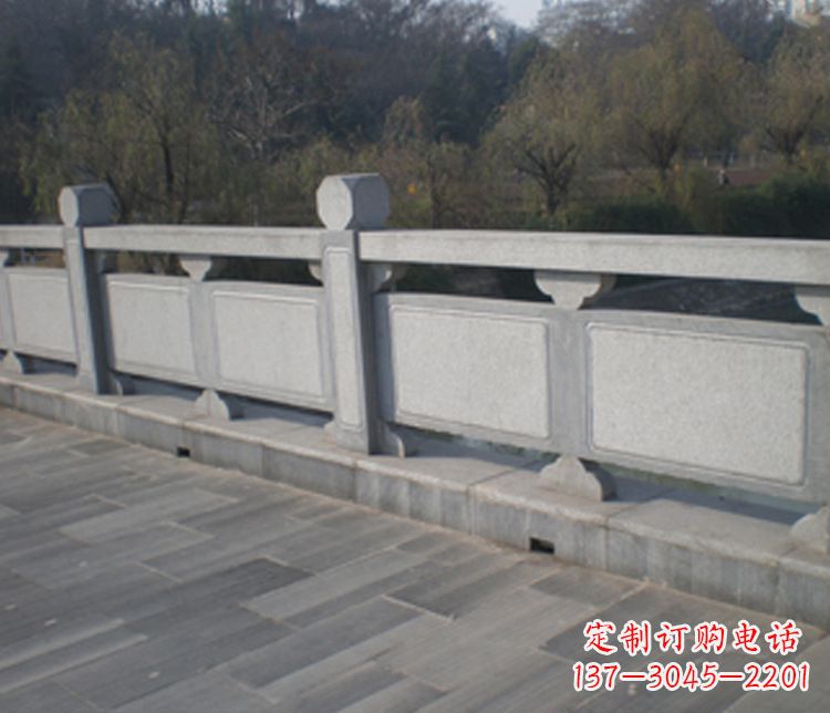 商丘园林仿古石栏板景观石雕 (7)