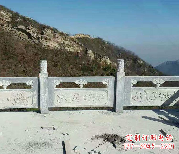 商丘园林仿古石栏板景观石雕_2 (3)