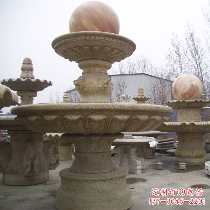 商丘园林风水球石雕
