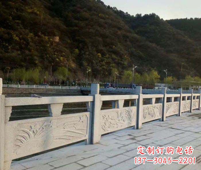 商丘园林景观大理石浮雕栏板