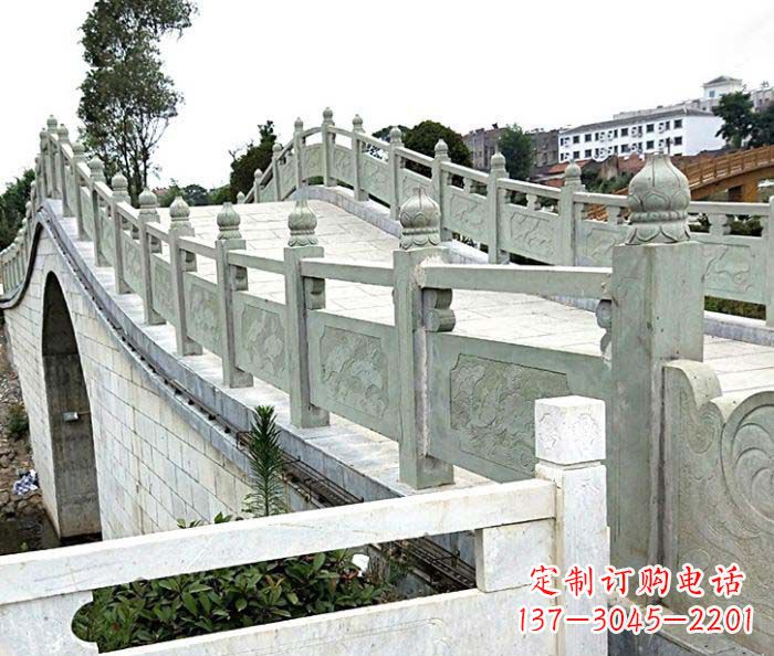 商丘园林景观大理石栏板石雕 (3)