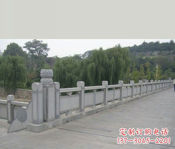 商丘园林景观大理石栏杆石雕 (4)