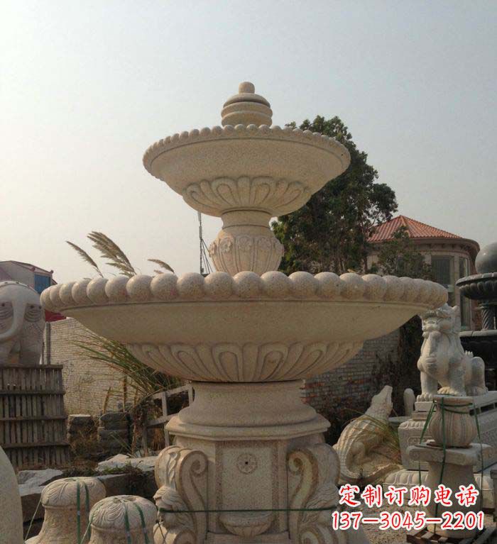 商丘园林景观大型喷泉石雕