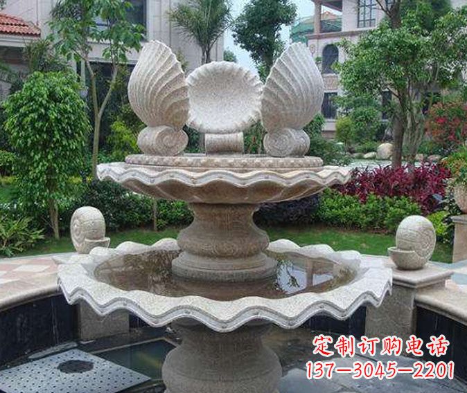 商丘园林景观多层喷泉石雕