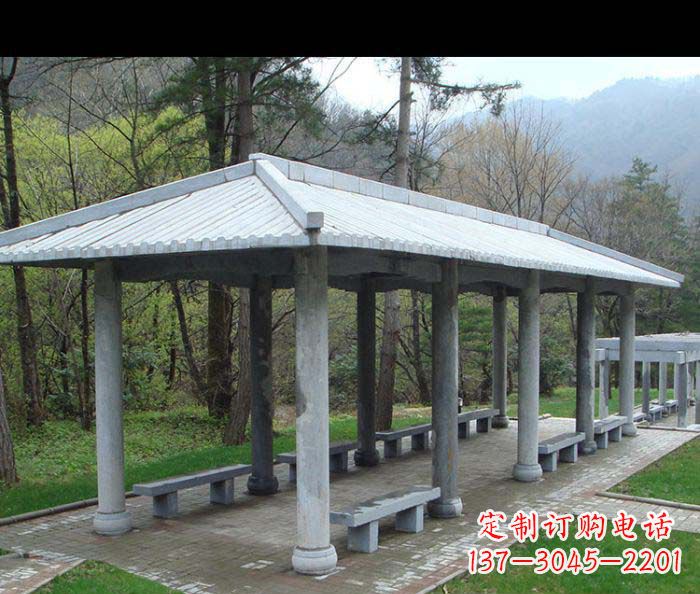 商丘园林景观仿古石雕长廊