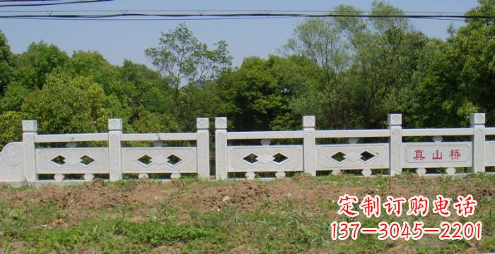 商丘园林景观真山桥石雕栏板 (2)