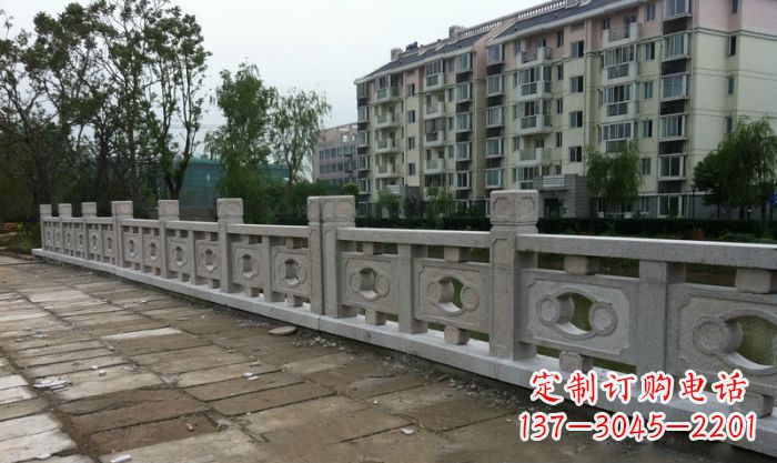 商丘园林景观真山桥石雕栏板 (3)
