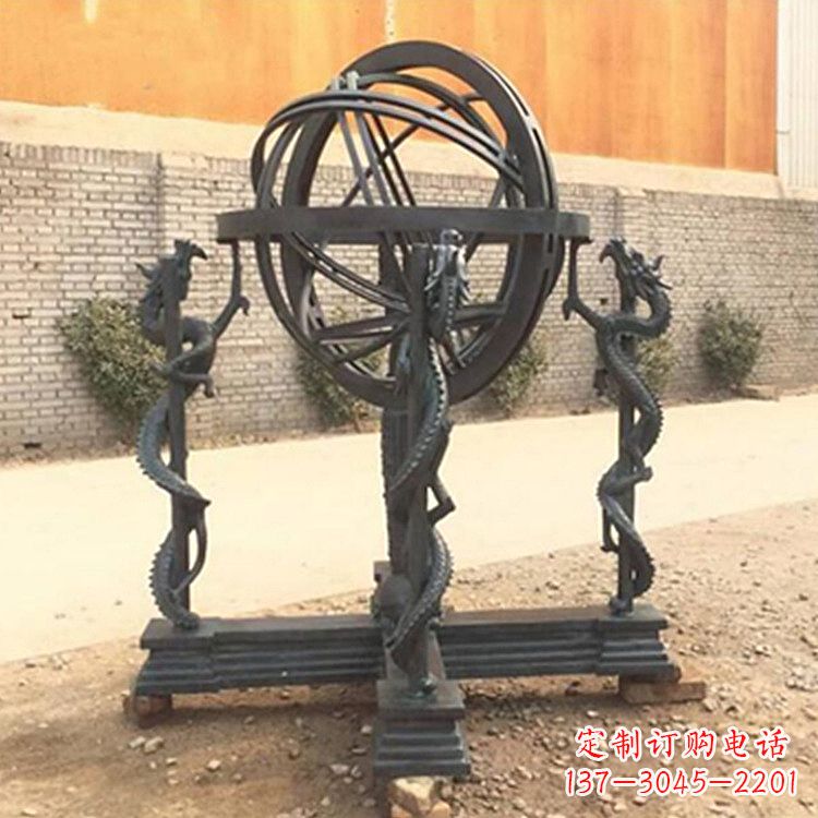 商丘张衡天体仪浑天仪雕塑摆件