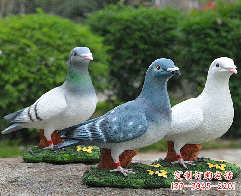 商丘长春和平鸽雕塑