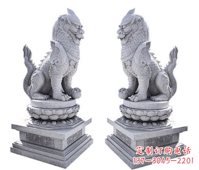 商丘招财神兽麒麟石雕