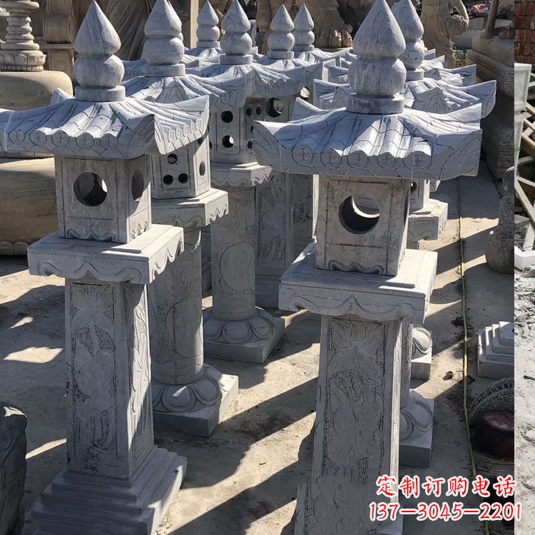 商丘中式汉代石雕灯笼