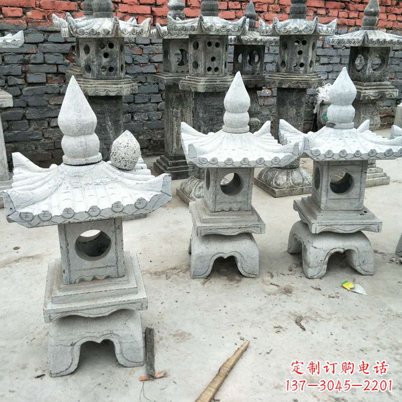 商丘中式庭院石雕灯笼