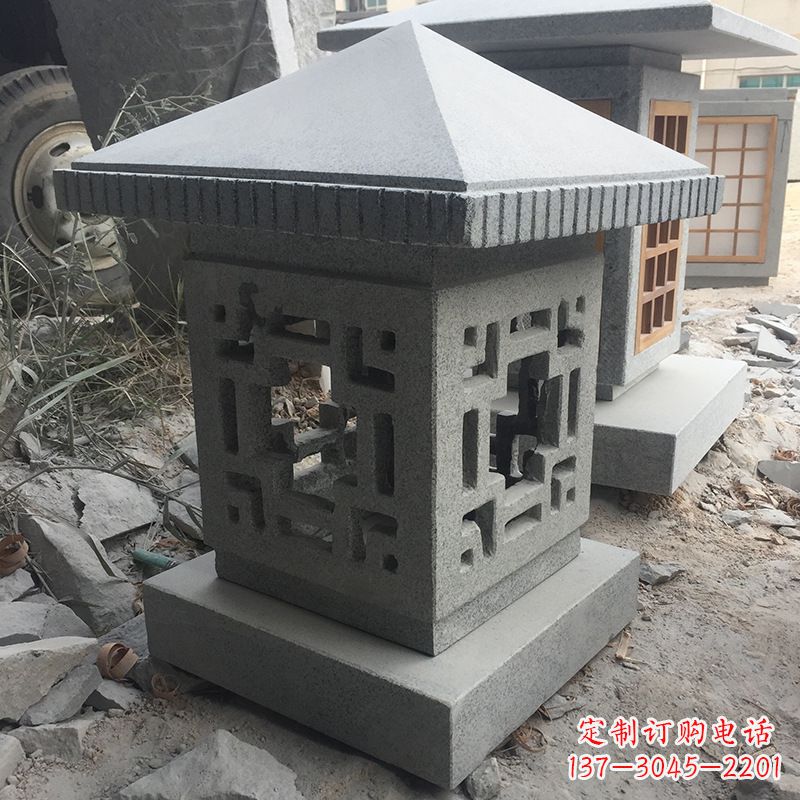 商丘中式现代石灯笼