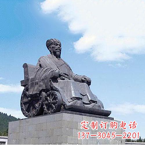 商丘诸葛亮雕像-三国著名人物历史名人雕塑