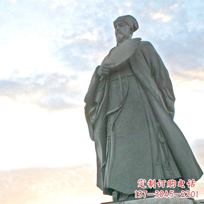 商丘诸葛亮雕塑-三国著名历史人物雕像