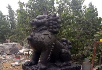 商丘獬豸铸铜雕塑