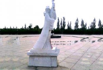 商丘中国古代四大美女之王昭君广场石雕塑