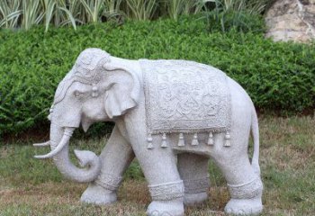 商丘中式石雕大象