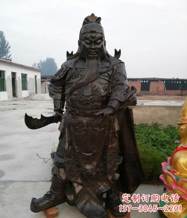商丘铸铜关公像铜雕