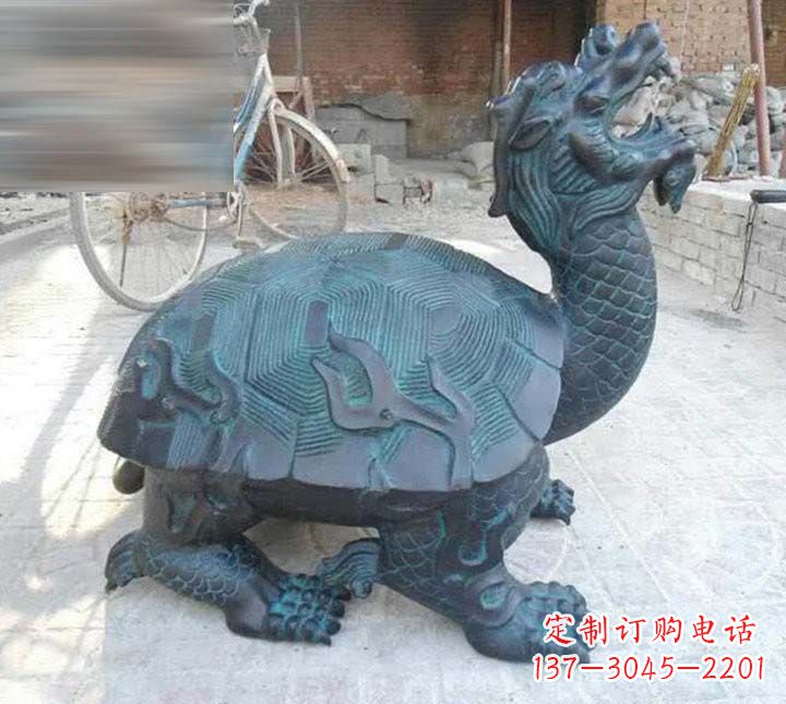 商丘铸铜龙龟雕塑222