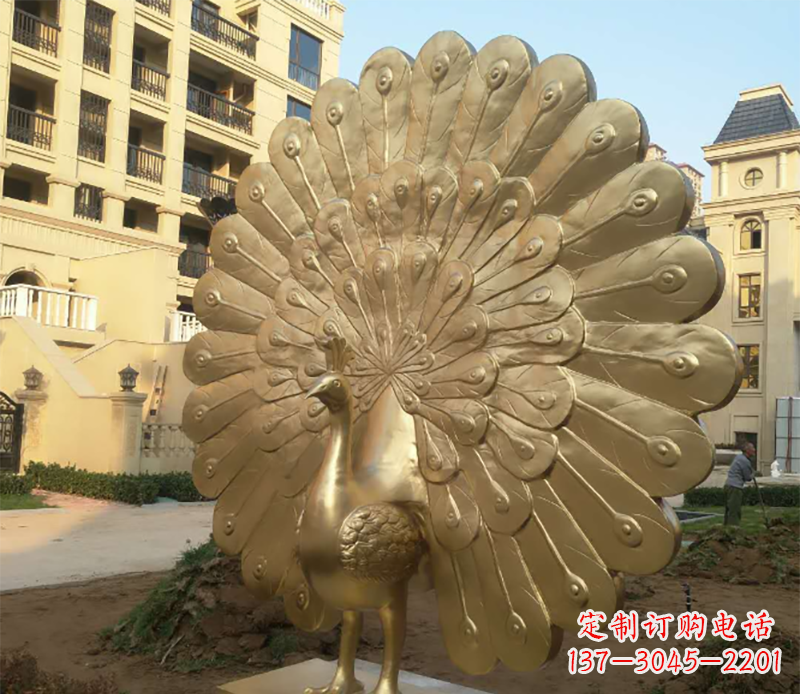 商丘孔雀铜雕塑