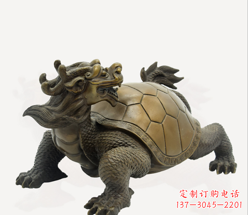 商丘招财龙龟铜雕