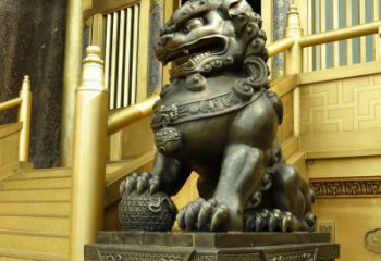 商丘铸铜狮子北京狮铜雕