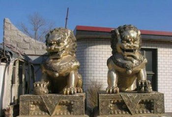 商丘铸铜狮子雕塑