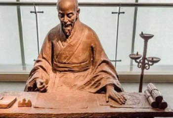 商丘祖冲之圆周率情景小品雕塑-中国古代数学家著名历史人物